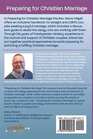 Preparing for Christian Marriage: An Inclusive Handbook for Straight and LGBTQ Couples Seeking a Joyful Marriage with Discussion,Used
