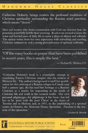 Poustinia: Encountering God In Silence, Solitude And Prayer (Madonna House Classics),New
