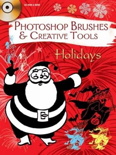 Photoshop Brushes & Creative Tools: Holidays (Electronic Clip Art Photoshop Brushes),Used