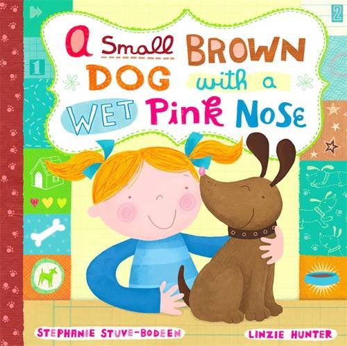 A Small Brown Dog With A Wet Pink Nose