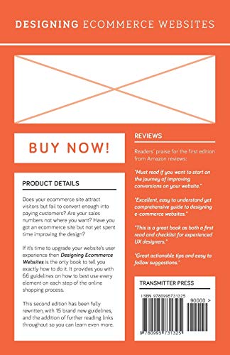 Designing Ecommerce Websites: A UX Design Handbook for Great Online Shops,Used