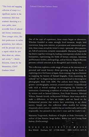 Eloquent Obsessions: Writing Cultural Criticism,Used