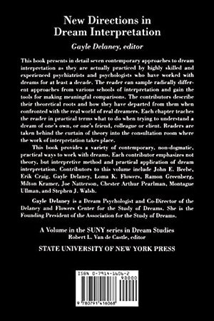 New Directions in Dream Interpretation (Suny Series in Dream Studies),Used