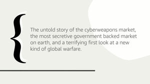 This Is How They Tell Me the World Ends: The Cyberweapons Arms Race,Used