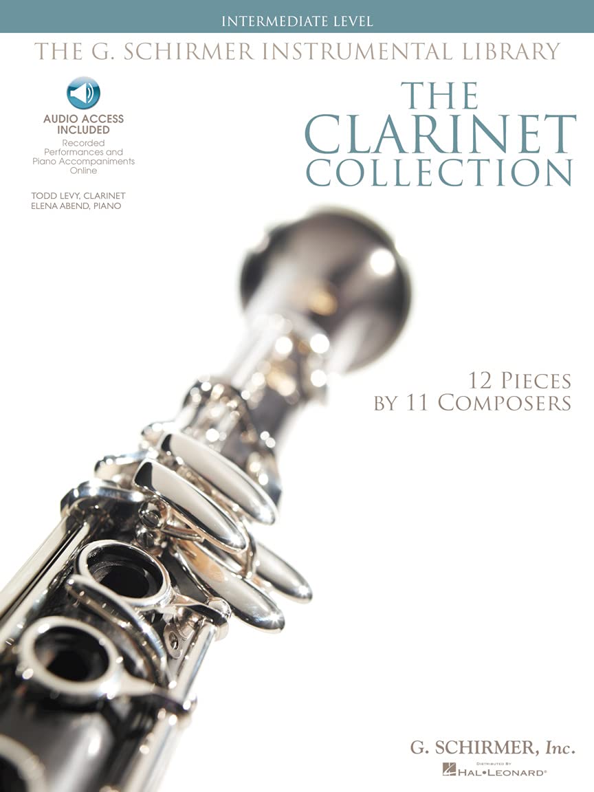 The Clarinet Collection Bk/Audio Intermediate Level G. Schirmer Instr Library,Used