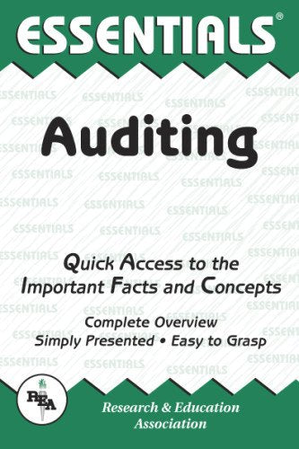 Auditing Essentials (Essentials Study Guides),Used