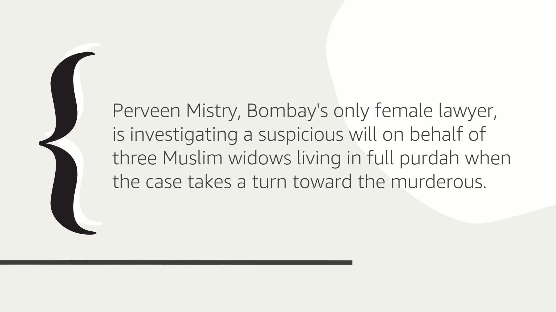 The Widows of Malabar Hill (A Mystery of 1920's Bombay),Used