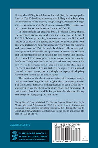 Cheng Tzu'S Thirteen Treatises On T'Ai Chi Ch'Uan,Used