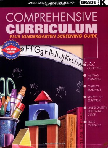 Comprehensive Curriculum Plus Kindergarten Screening Guide (Grade PreK),Used