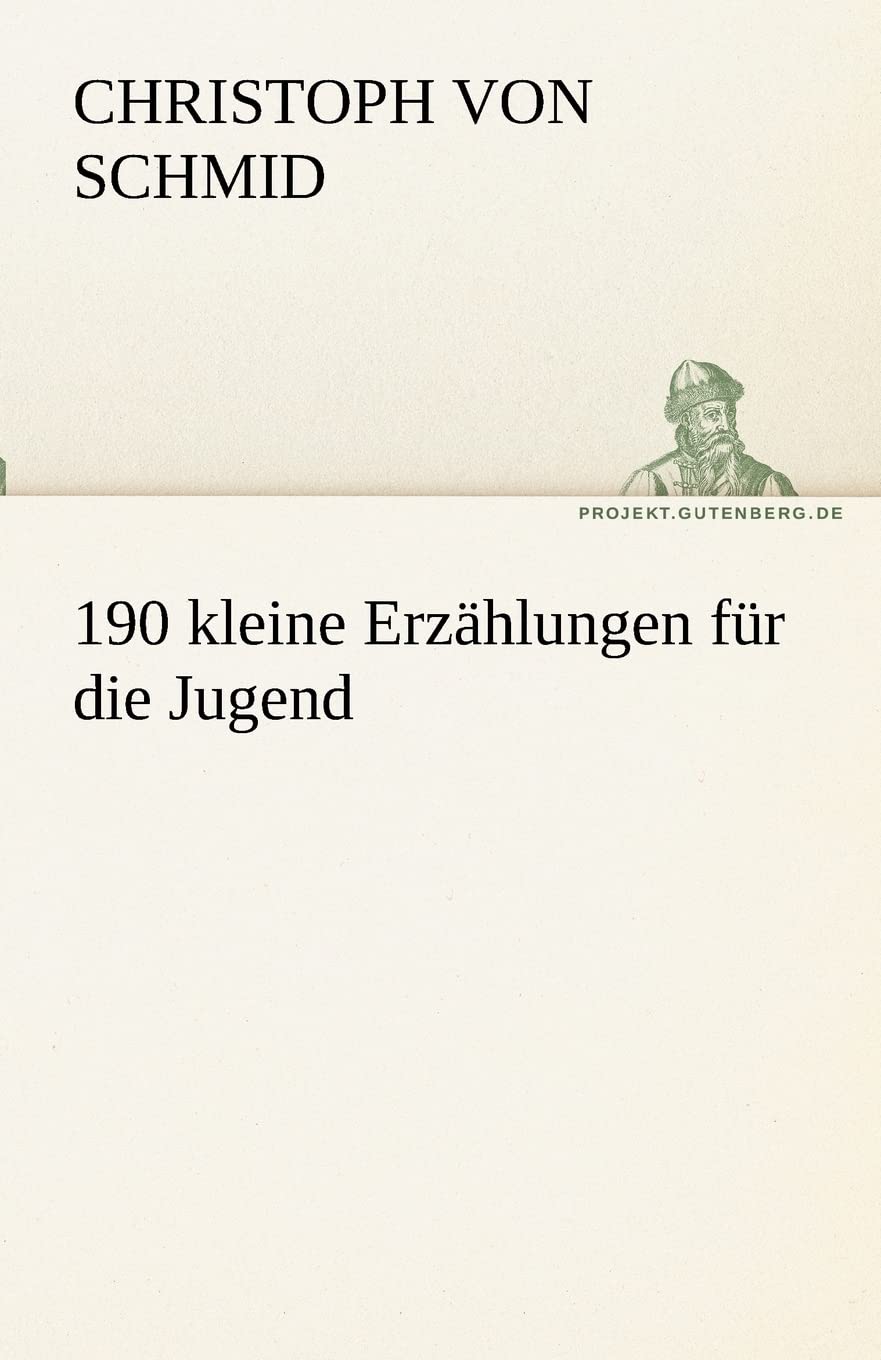 190 Kleine Erz Hlungen Fur Die Jugend (German Edition),Used