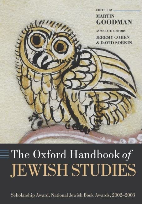 The Oxford Handbook Of Jewish Studies (Oxford Handbooks),New