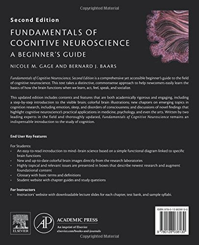 Fundamentals Of Cognitive Neuroscience: A Beginner'S Guide,Used