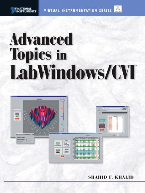 Advanced Topics in Labwindows/CVI,Used