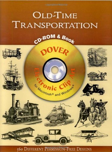 Oldtime Transportation Cdrom And Book-new