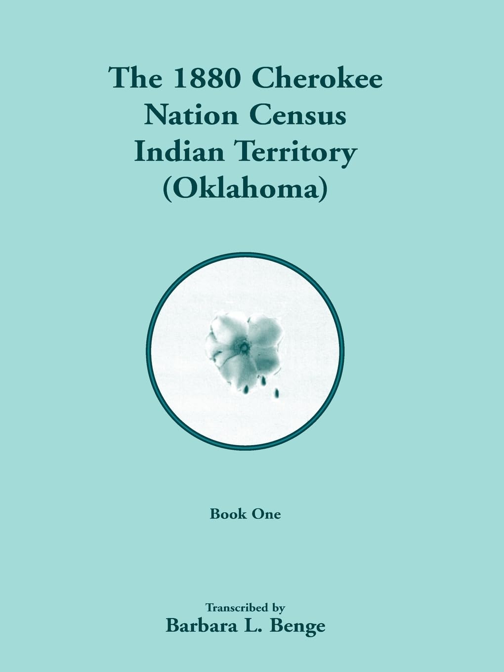1880 Cherokee Nation Census, Indian Territory (Oklahoma) 2 vols.,Used