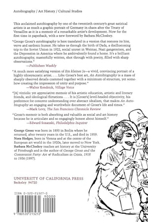 George Grosz: An Autobiography,New