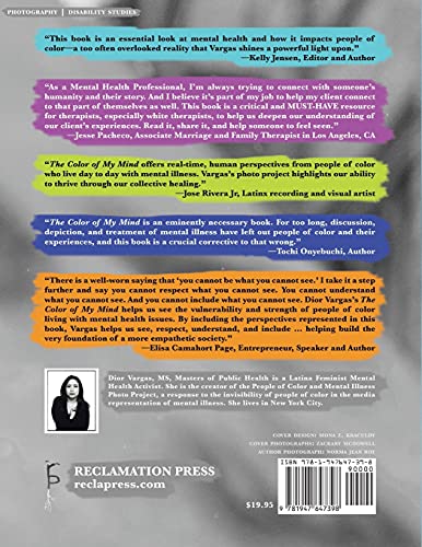 The Color of My Mind: Mental Health Narratives from People of Color (English and Spanish Edition),Used