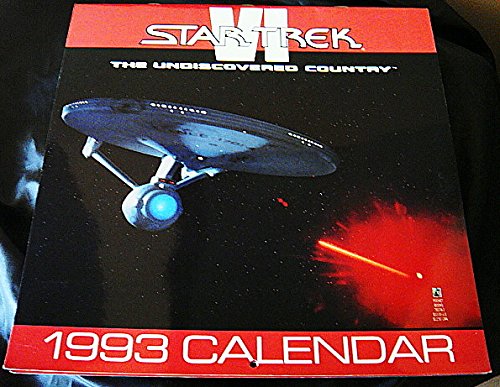 Star Trek VI Calendar 1993,Used