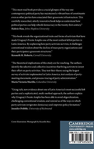 How Party Activism Survives: Uruguay's Frente Amplio,Used