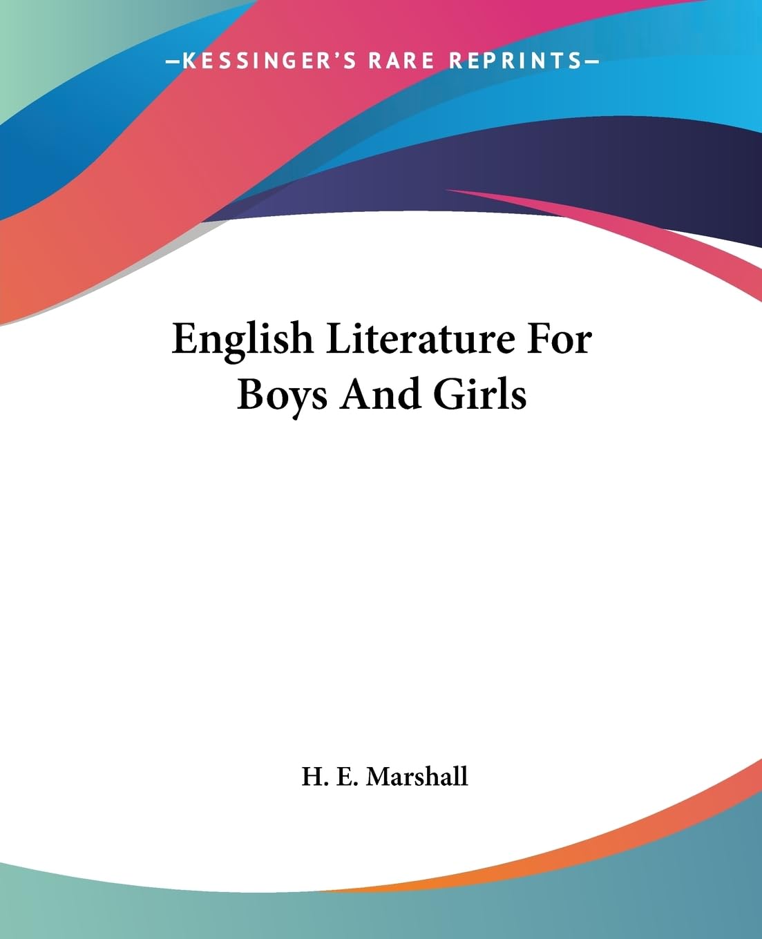 English Literature For Boys And Girls,Used