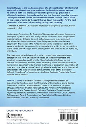 Lectures on Perception (Resources for Ecological Psychology Series),Used