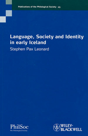 Language, Society and Identity in early Iceland,Used
