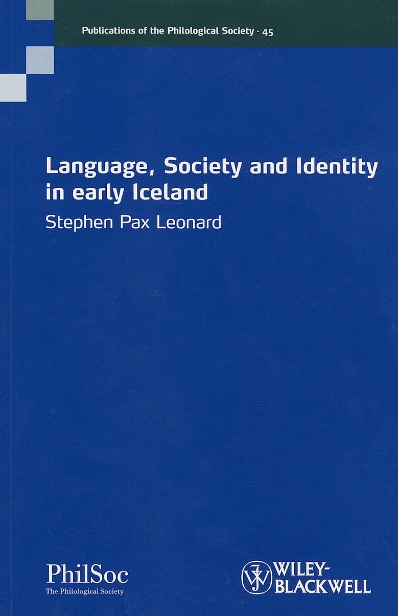 Language, Society and Identity in early Iceland,Used