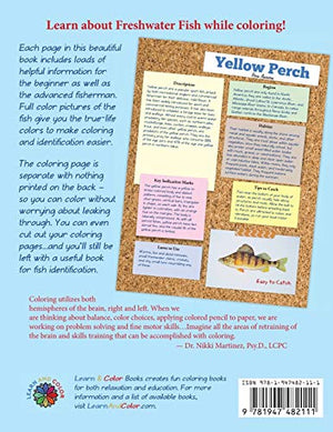 Freshwater Fish (Learn & Color Nature),Used