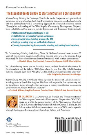 Extraordinary Ministry in Ordinary Places: A Guide to Christian Community Development,Used