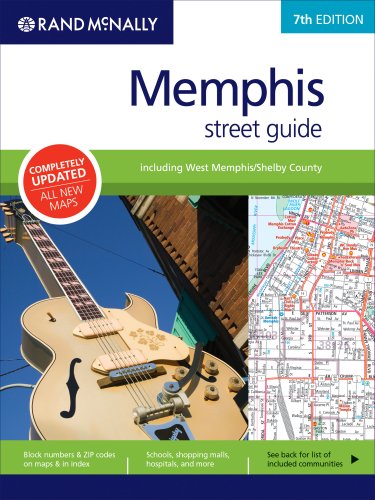 Rand McNally Memphis Street Guide: Including West Memphis/Shelby County,Used