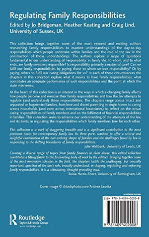 Regulating Family Responsibilities,Used