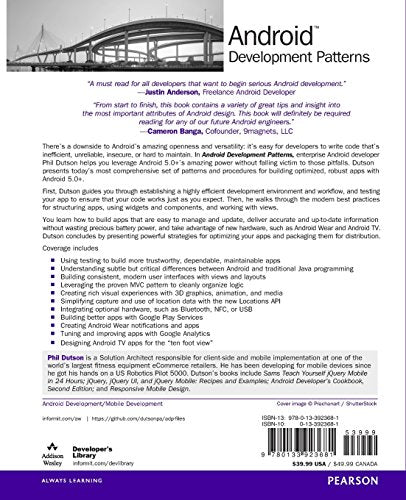 Android Development Patterns: Best Practices for Professional Developers,Used