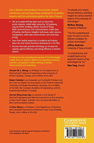 Key Technologies for 5G Wireless Systems,Used