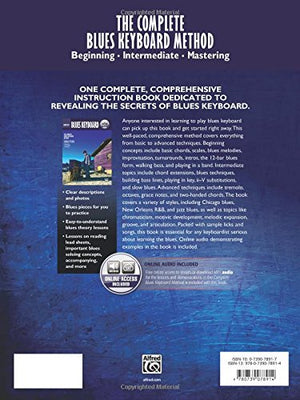 Complete Blues Keyboard Method Complete Edition: Book & Online Audio (Complete Method),New