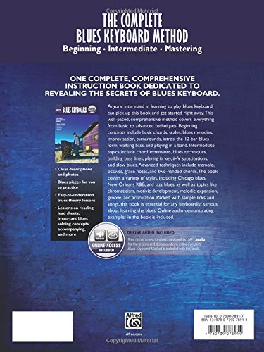 Complete Blues Keyboard Method Complete Edition: Book & Online Audio (Complete Method),New