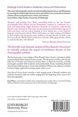 Pina Bausch's Dance Theatre: Tracing the Evolution of Tanztheater (Edinburgh Critical Studies in Modernism, Drama and Performanc,Used