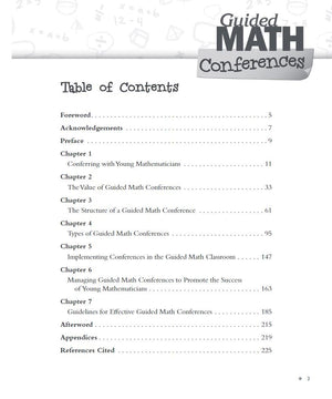 Guided Math Conferences  Includes Templates, Tips, and Planning Tools for Effective Math Conferences in K8th Grade Classrooms,Used
