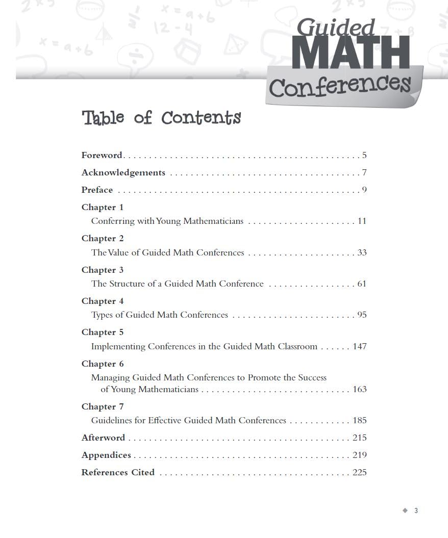 Guided Math Conferences  Includes Templates, Tips, and Planning Tools for Effective Math Conferences in K8th Grade Classrooms,Used