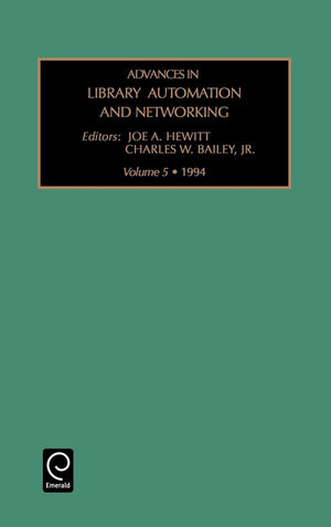 Advances in Library Automation and Networking (Advances in Library Automation and Networking, 5),Used