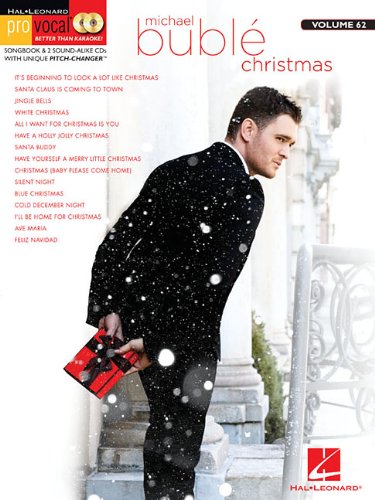 Michael Buble  Christmas: Pro Vocal Men'S Edition Volume 62 Book With Two Cds (Hal Leonard Pro Vocal (Numbered)),Used