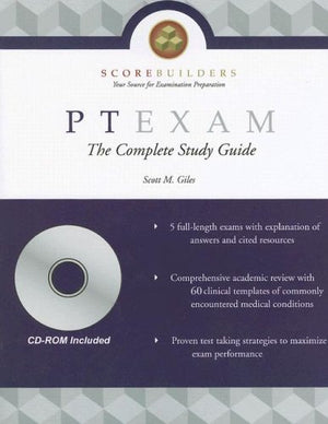 PTEXAM, Physical Therapist: The Complete Study Guide,Used