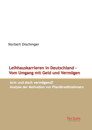 Leihhauskarrieren in Deutschland  Vom Umgang mit Geld und Vermgen (German Edition),Used