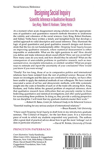 Designing Social Inquiry: Scientific Inference in Qualitative Research,Used