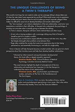 Twins in Session: Case Histories in Treating Twinship Issues,Used