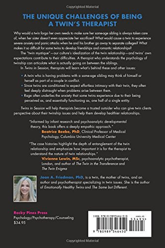 Twins in Session: Case Histories in Treating Twinship Issues,Used