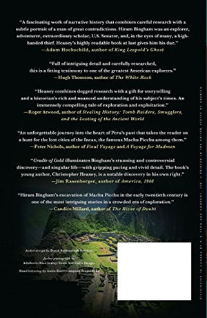 Cradle of Gold: The Story of Hiram Bingham, the Real Indiana Jones, and the Search of Machu Picchu,Used