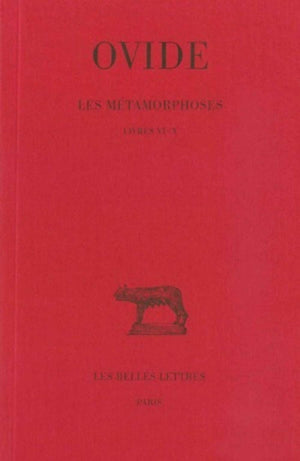 Les Mtamorphoses: Tome Ii : Livres Vix. (Collection Des Universites De France Serie Latine) (French Edition),Used
