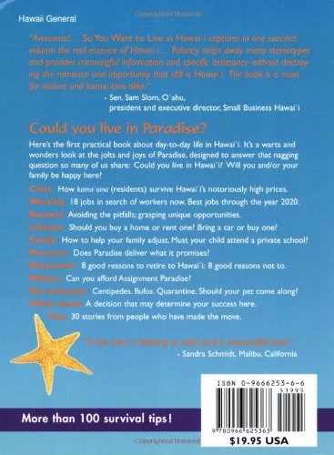 So You Want to Live in Hawaii: The Guide to Settling and Succeeding in the Islands (Second Edition),Used