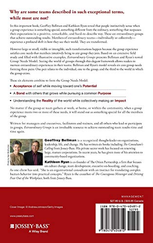 Extraordinary Groups: How Ordinary Teams Achieve Amazing Results,Used