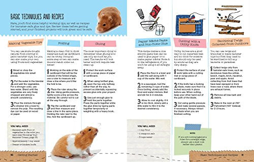 Homemade for Hamsters: Over 20 Fun Projects Anyone Can Make, Including Tunnels, Towers, Dens, Swings, Ladders and More